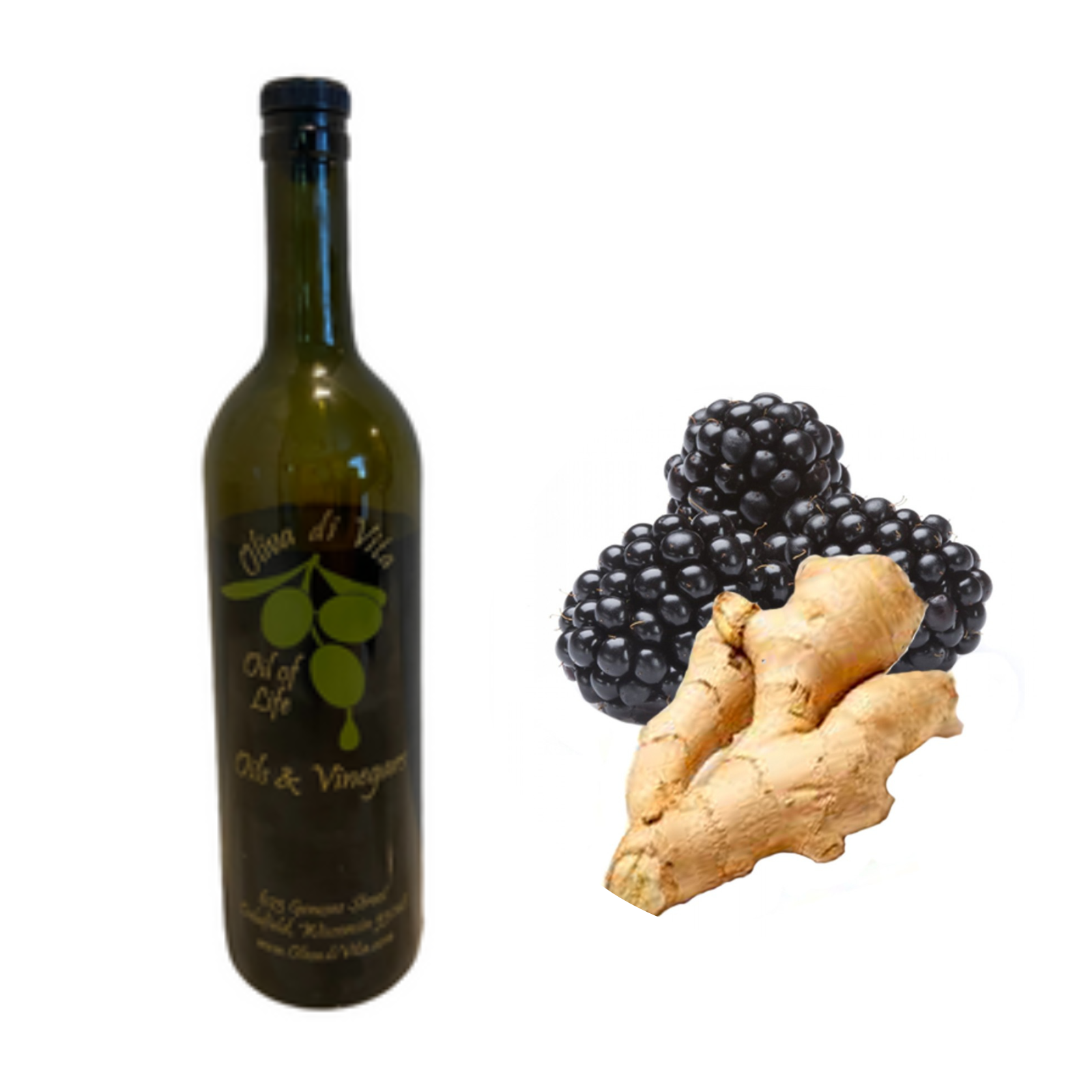 Blackberry Ginger Dark Balsamic Vinegar
