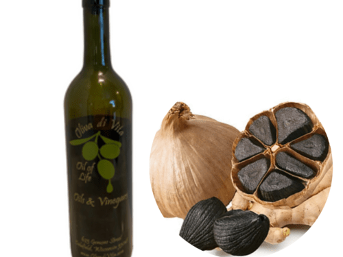 Black Garlic & Ginger Infused Olive Oil