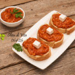 Roasted Red Pepper & Feta Dip Recipe from Oliva di Vita 