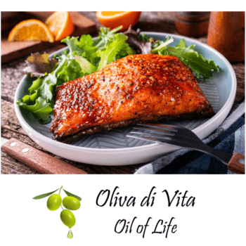 Honey Ginger Soy Salmon Recipe from Oliva di Vita