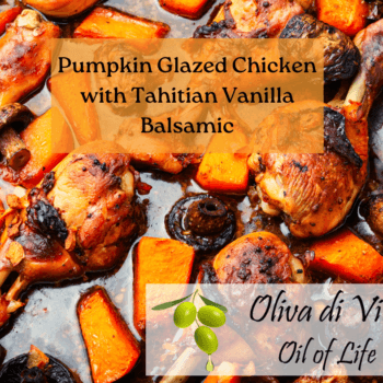 Pumpkin glazed chicken from oliva di vita