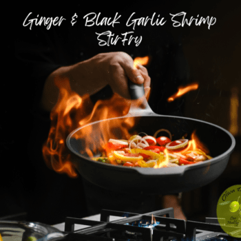 Ginger & Black Garlic Stir Fry from Oliva di Vita